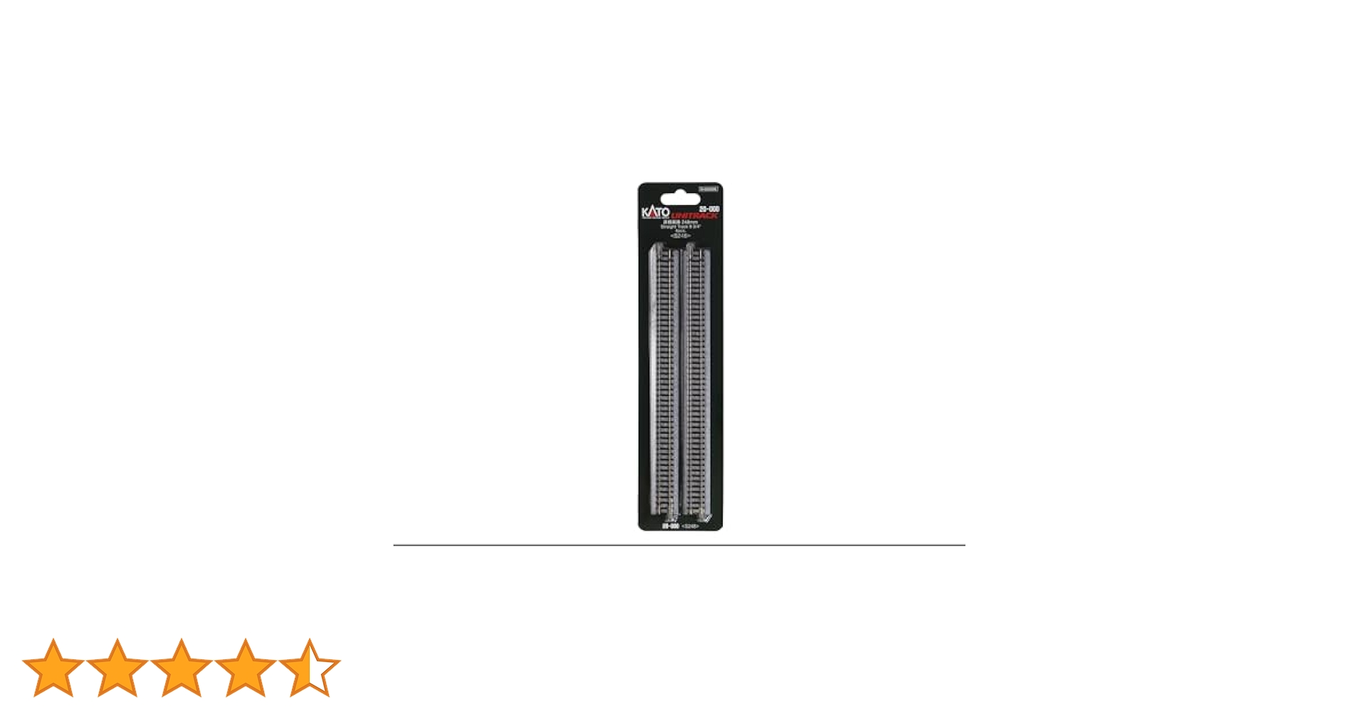 バラ売り可 KATO Nゲージ 直線レール S248 54本 バラ売り可 KATO Nゲージ 直線レール S248 54本 模型・プラモデル